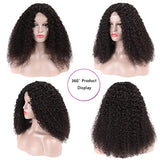 4x4 150% HD Lace Closure Wig Kinky Curly Lace Closure Human Hair Wigs for Black Women Lace Wigs with Baby Hair Natural Black