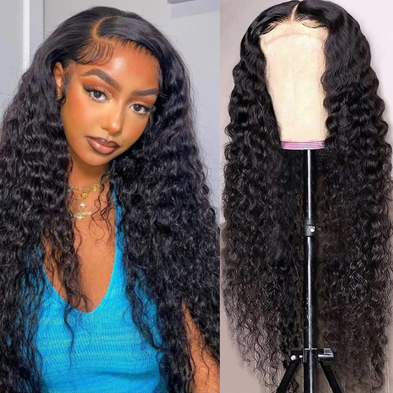 Deep Wave Lace Front Wigs Human Hair 13x4 HD Lace Front Wigs Human Hair Wigs for Black Women