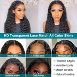 Deep Wave Lace Front Wigs Human Hair 13x4 HD Lace Front Wigs Human Hair Wigs for Black Women