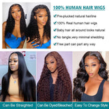 Deep Wave Lace Front Wigs Human Hair 13x4 HD Lace Front Wigs Human Hair Wigs for Black Women