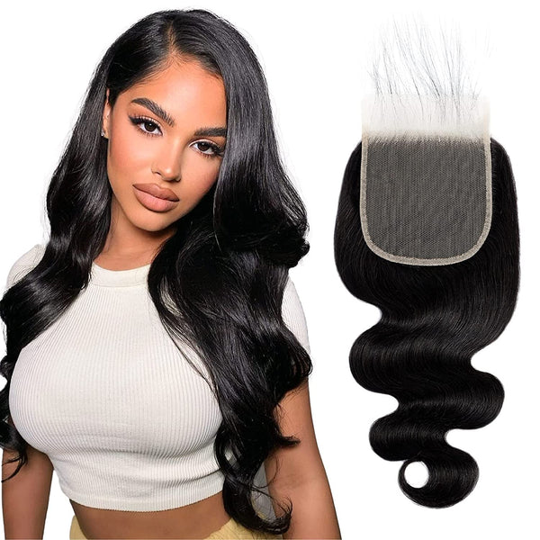 5x5 Lace Frontal Deep Wave 100% Human Hair Wig Pre-Plucked With Baby Hair